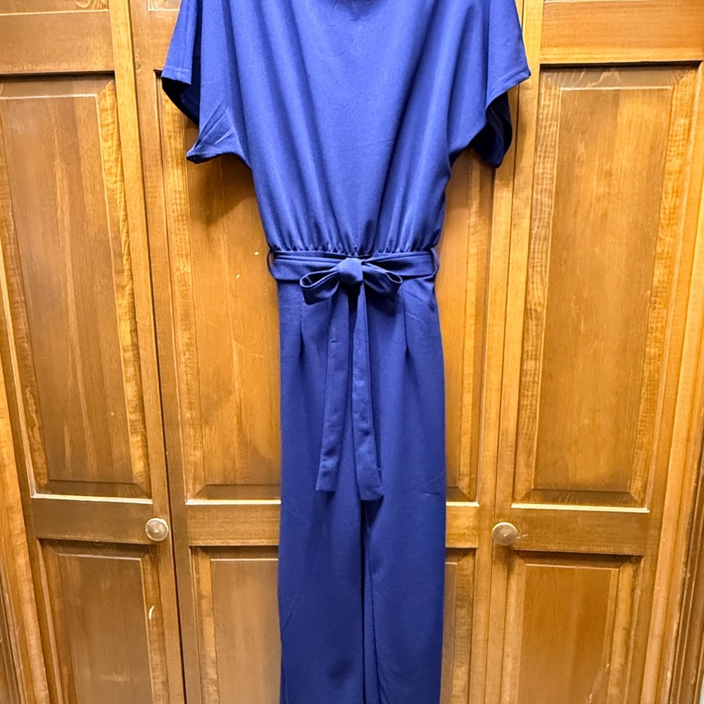 Source Unknown Blue Jumpsuit